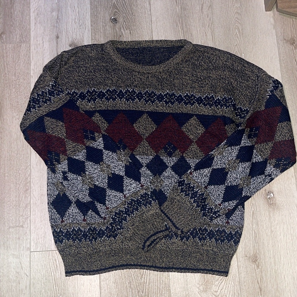 Christmas style crewneck sweater